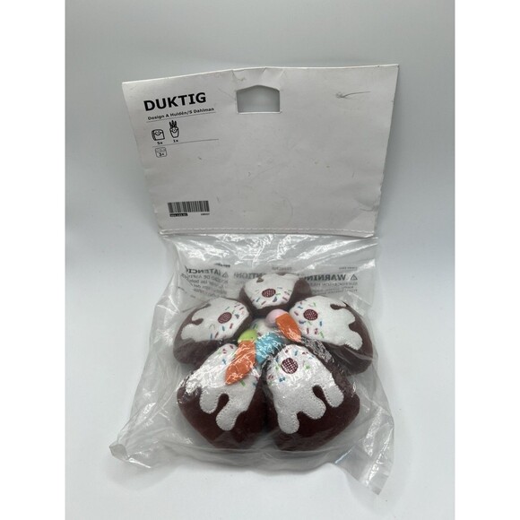 New IKEA Duktig Take Apart Plush Toy Birthday Cake with Candles NA1710 - Picture 1 of 5